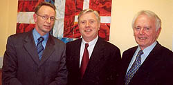 Tomas Hallberg, Pat Cox, Jim Corr