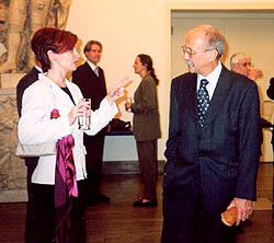 Aija Kalnaja and Giorgio Salvade